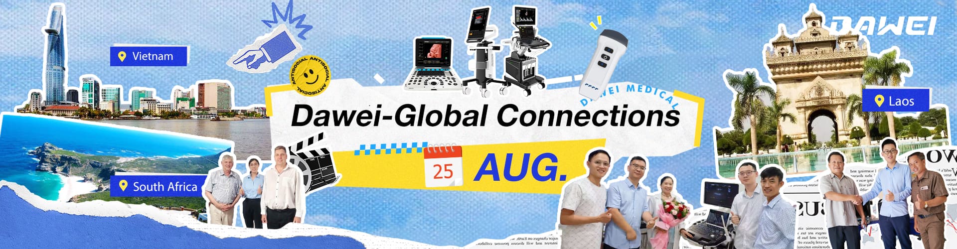 Dawei-Global Connections Strengthening Our Presence in Vietnam, Laos, And South Africa