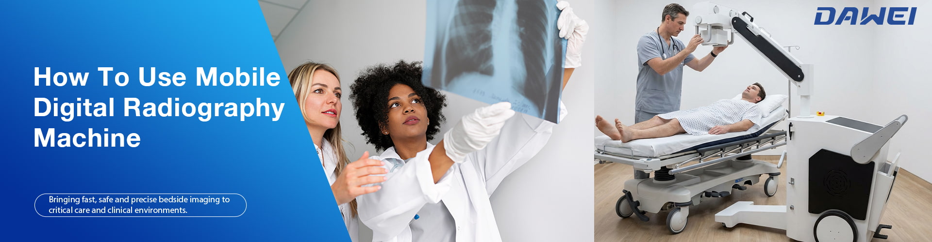 How To Use Mobile Digital Radiography Machine