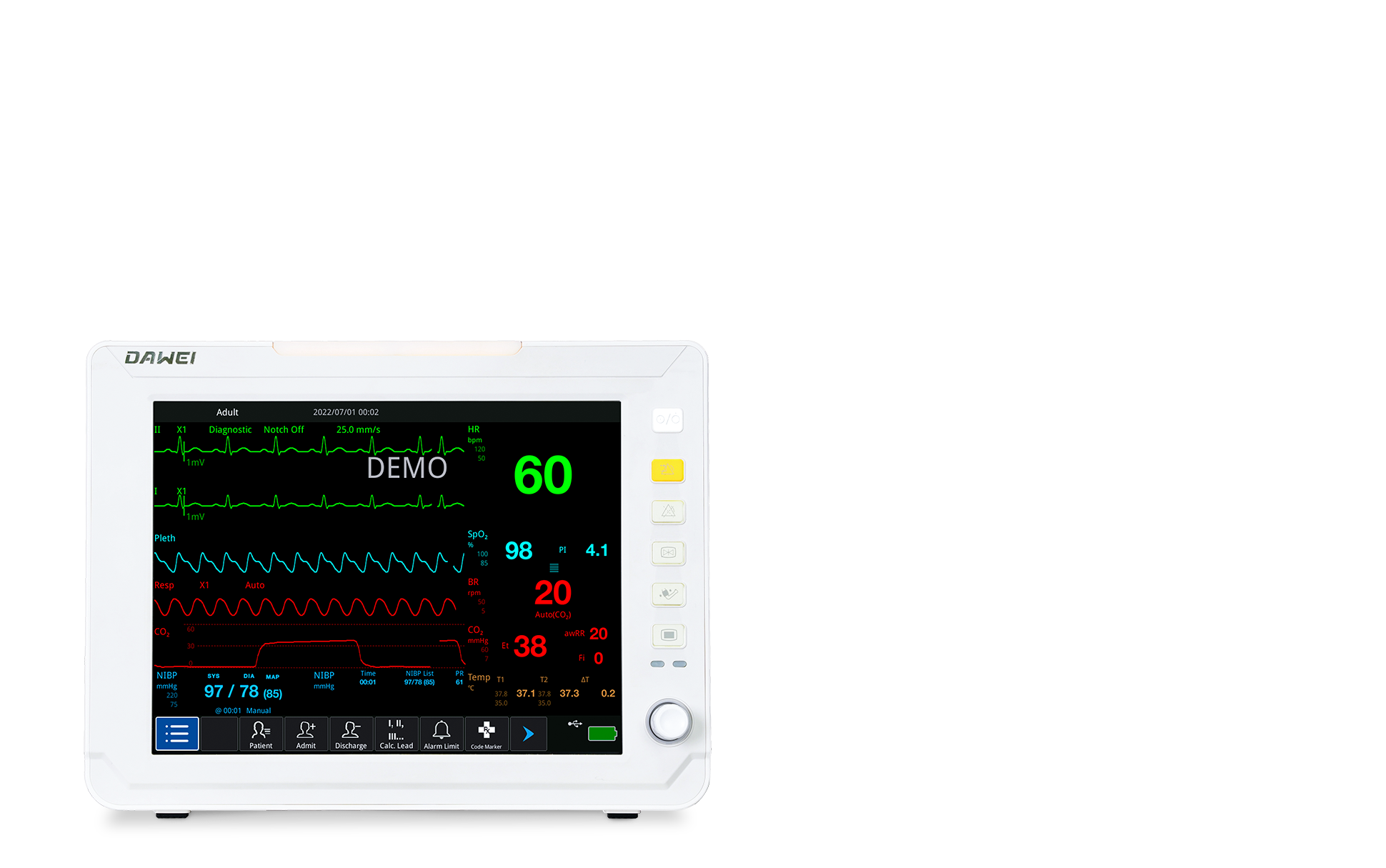 multi-parameter patient monitor