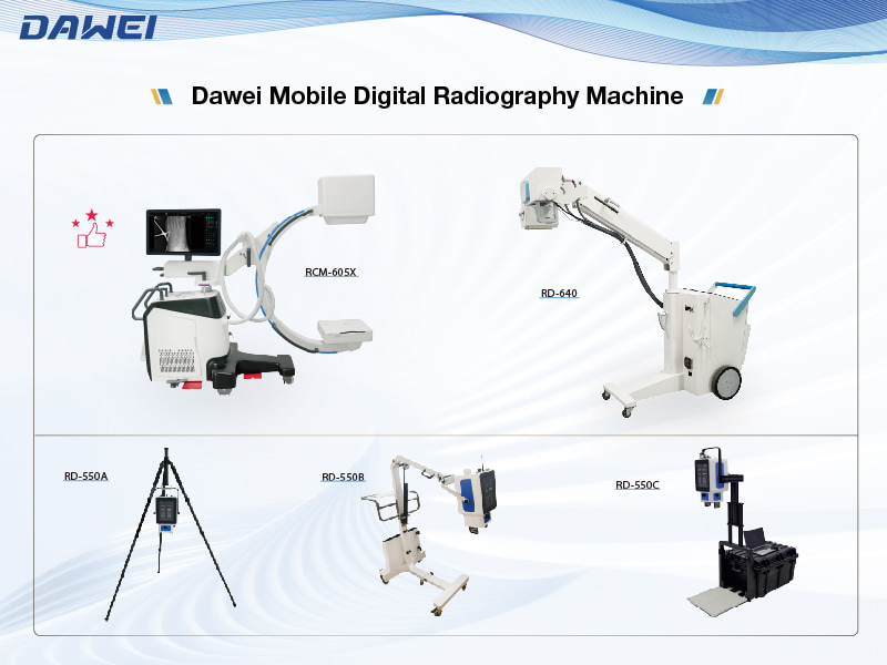 dawei mobile digital radiography machine
