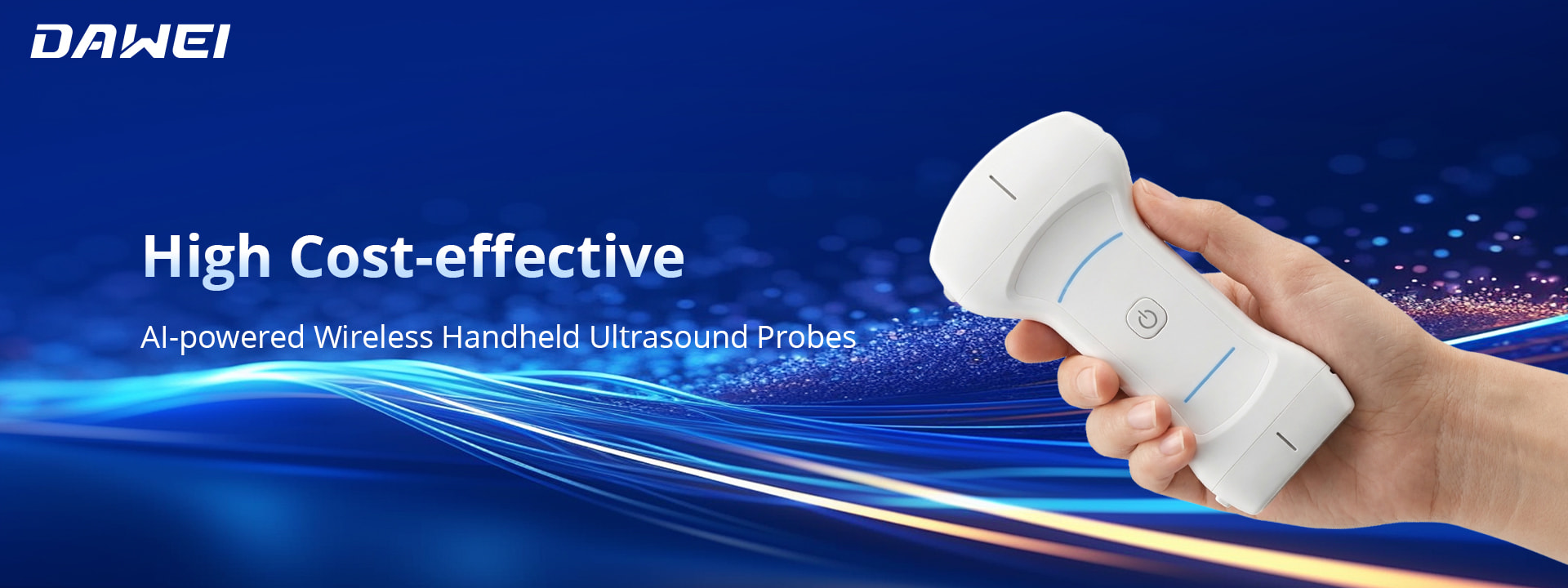 High Cost-effective AI-powered Wireless Handheld Ultrasound Probes